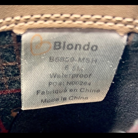 Blondo Suede Liam Waterproof Booties Ankle Boots - Picture 8 of 12